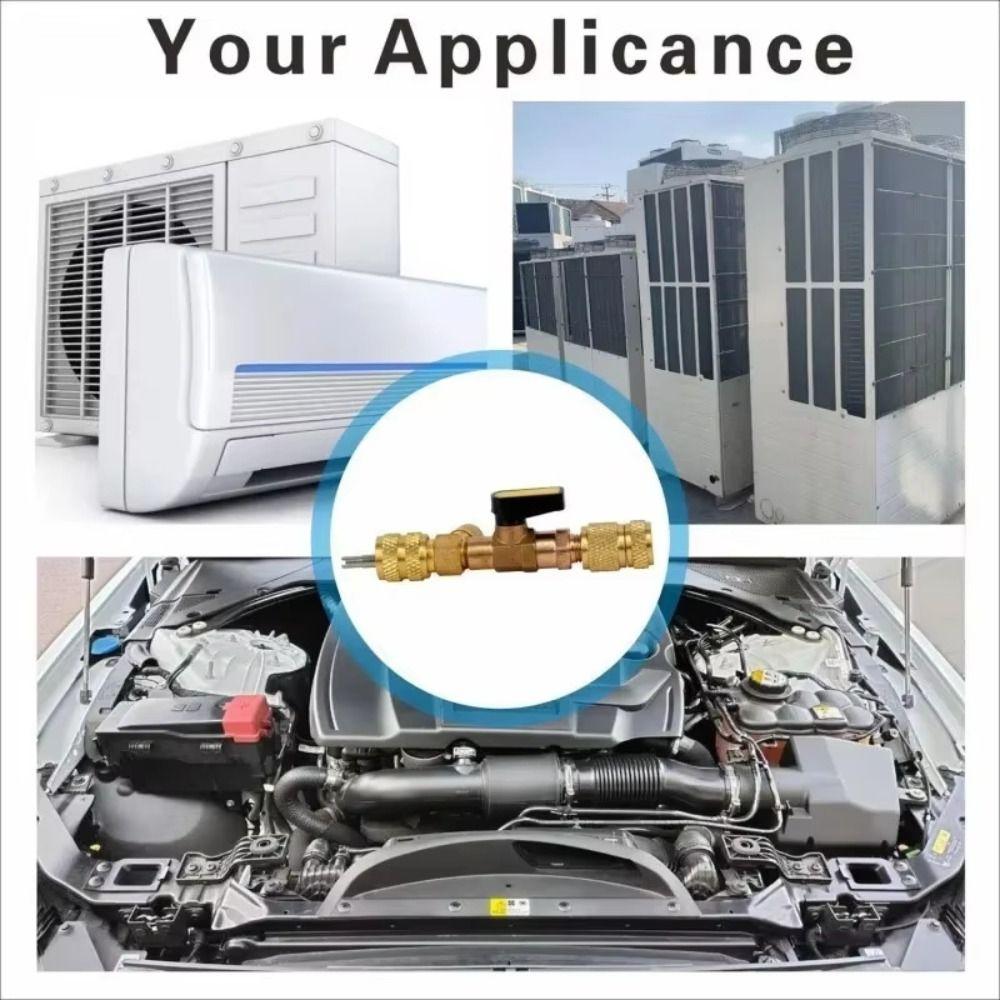 1/4" Port Valve Core Remover 5/16" Port HVAC Repair Tools Valve Core Installer  Service Tools