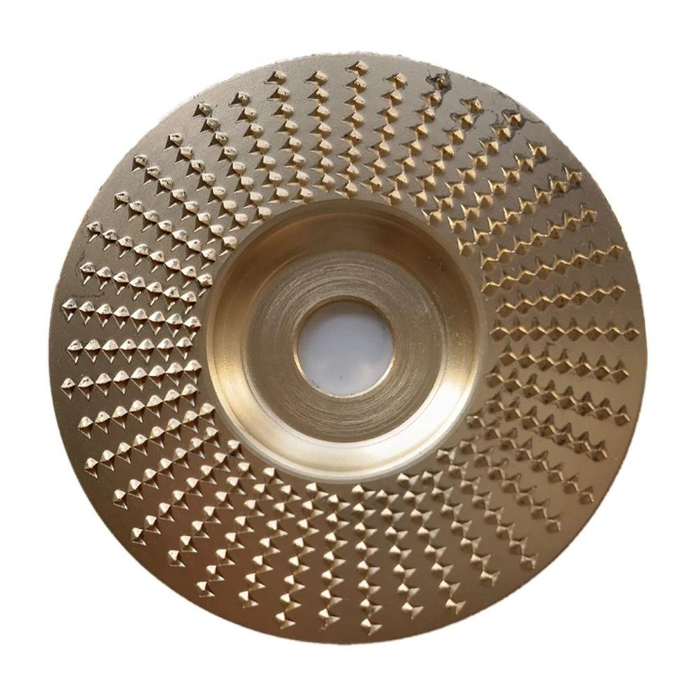 1/3Pcs Carbon Steel Wood Polishing Wheel Abrasive Tool Angle Grinder Disc Wood Grinding Wheel