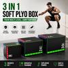 3-in-1 Plyometrische Springbox Schokbestendig Fitness Trainingsinstrument Grote Draagbare Springbox Home Gym