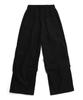 ODDBALLS CLUB Parachute Balloon Banding Pants Black