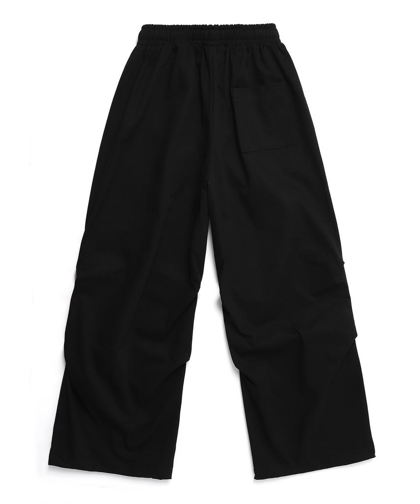 ODDBALLS CLUB Parachute Balloon Banding Pants Black