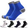 Chaussettes de sport en coton à séchage rapide pour hommes, 5 paires, chaussettes de sport, respirantes, thermiques, de Trekking, nouvelle collection automne hiver, EU38-45