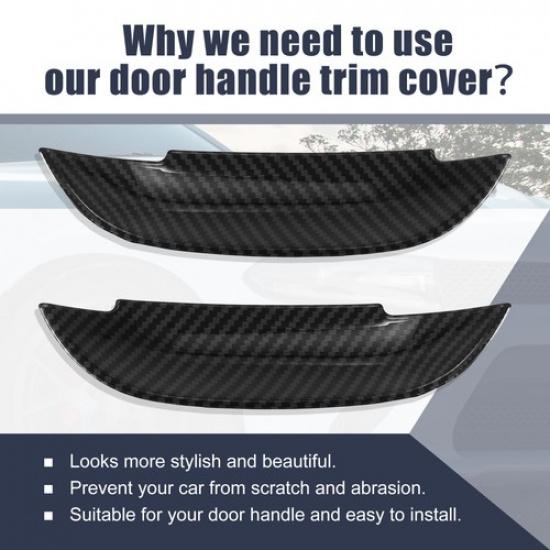 2pcs Door Handle Bowl Cover  for Dodge Charger for Dodge Challenger 15-20