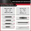 9/12/14PCS Bearing Puller Separator Kit 5 Ton Hub Shaft Gear Puller Set 2 & 3 Inch Jaws for Car Motorcycle Repair Tool Gift
