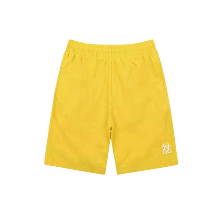 New MLB Casual Shorts Unisex Yellow 31SMU2131-50D