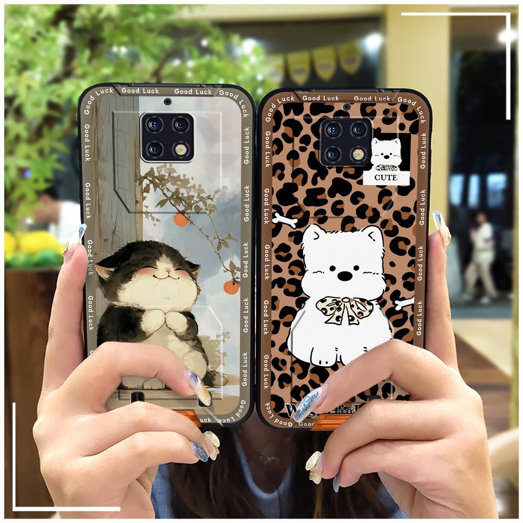 Back Cover Anti-dust Phone Case For Oukitel WP6 Protective TPU Fashion Design Shockproof Cartoon Soft Case Graffiti Cute