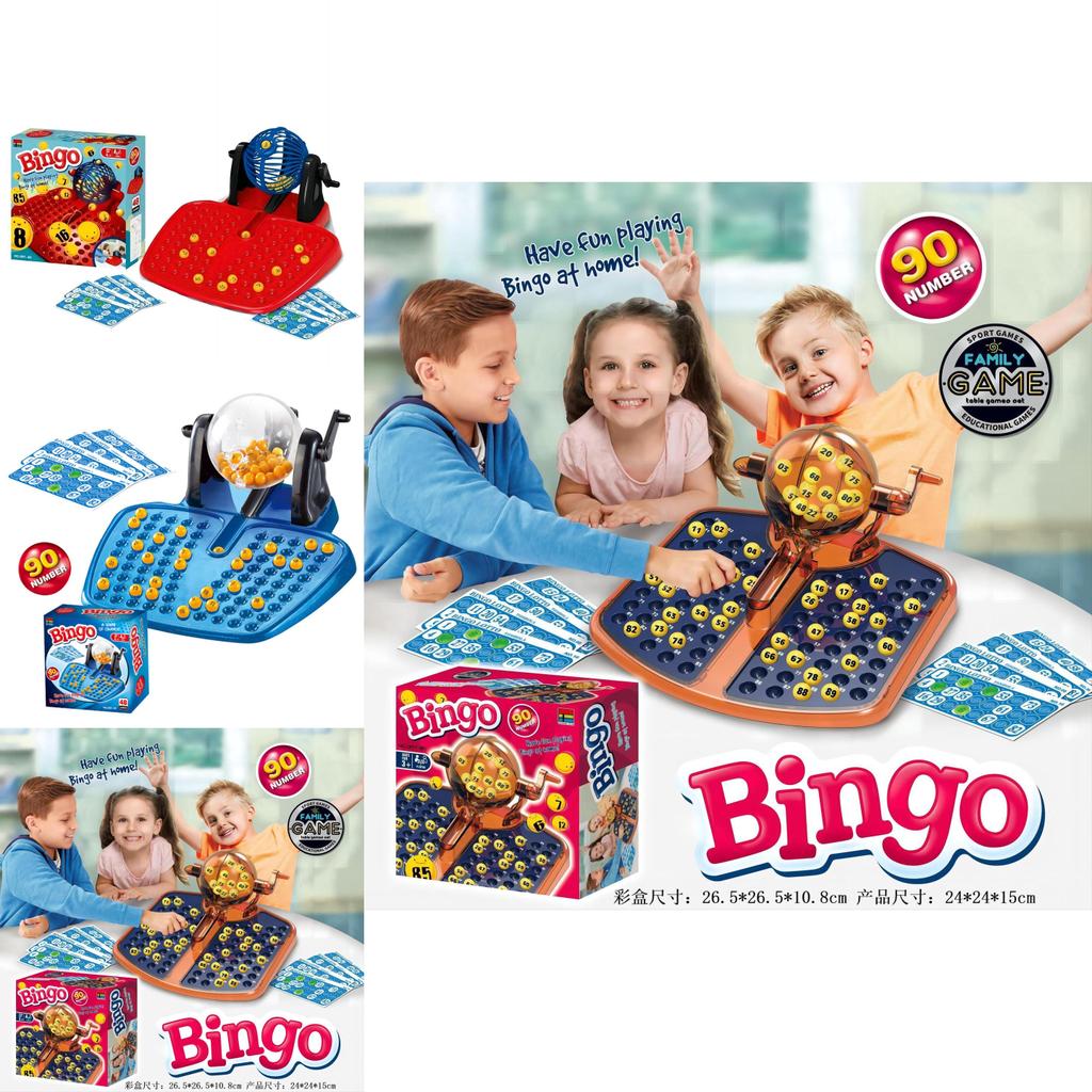 Engaging Plastic Bingo Game Handheld Lottery Machine Perfect For Parties And Family Gatherings