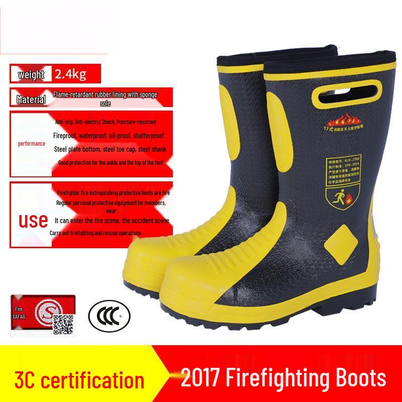 Защитные ботинки пожарного Brangdy 39-45