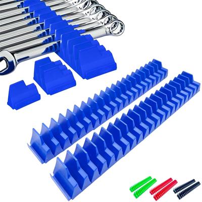 Magnetic Wrench Magnetic Wrench Storage Rack PRODIGY-ONE Holder, 2-Piece Set, Organizer, (Blue)