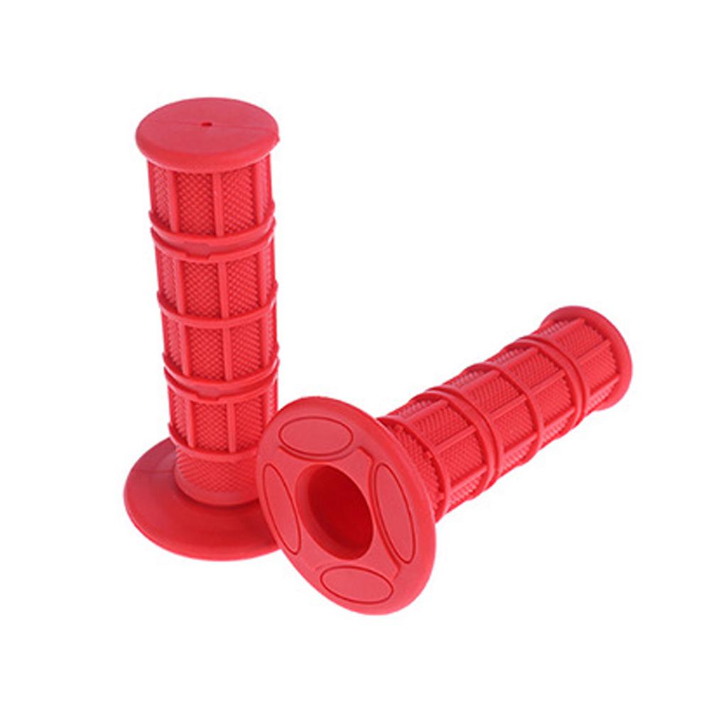 Soft Rubber Moto Handlebar Universal 22/24MM Scooter Grips Bar Motorbike Handle Bar For Protaper Grip Motorcycle Accessories