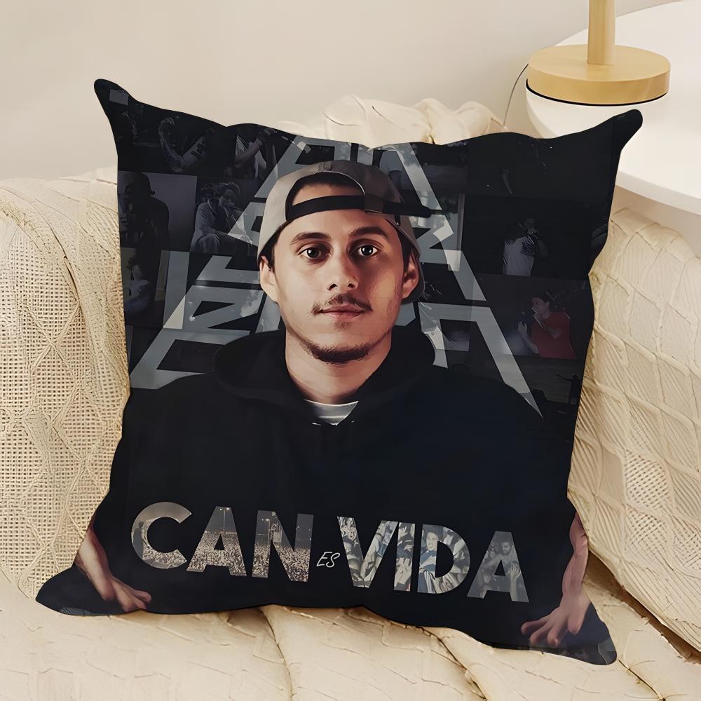 Rap Conciencia Canserbero Pillow Case Natural Linen DoubleSided Printing Sofa Home Decor Cushion Cover