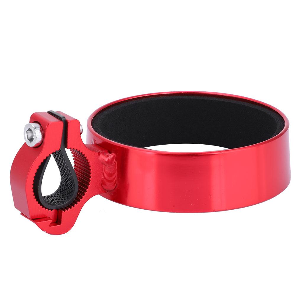 Aluminum Alloy Water Bottle Holder Tea Coffee Cup Cage Cycling Accessory Black