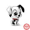 Charms Silver 925 Stitch Bead Fits 3mm Bracelet Bangle Necklace For Women Pendant Luxury DIY Jewelry Making Gift