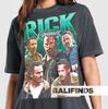 RICK GRIMES Walking Dead Unisex T-Shirt - Retro Rick Grimes Graphic Tee - Tv Series Shirt - Rick Grimes Merch ID