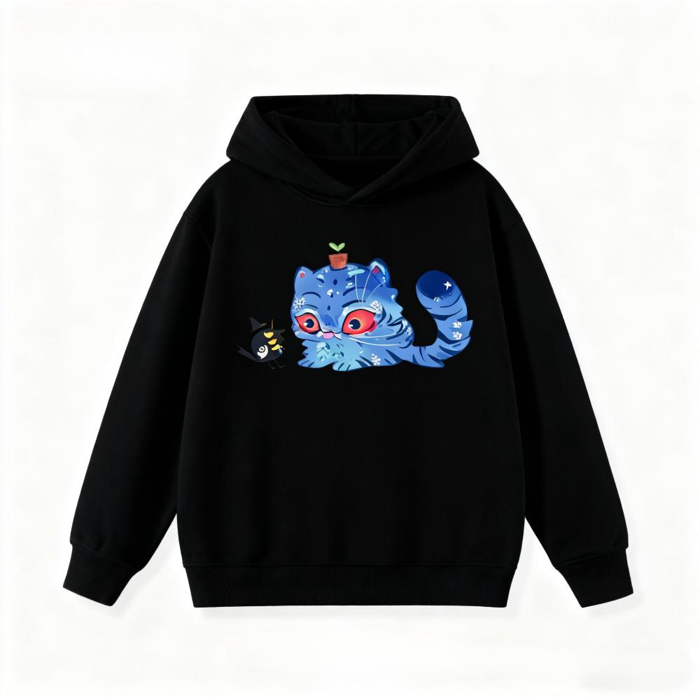 Korean Popular Kpop Demon Hunter Children's Sweatshirt Boys and Girls Clothing Autumn and Winter Warm Children's Hoodie