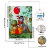 5D Diy Diamond Painting Winnie and His Friends Full Drill Rhinestones Mosaic Embroidery Handmade Products Home Decor Gift
