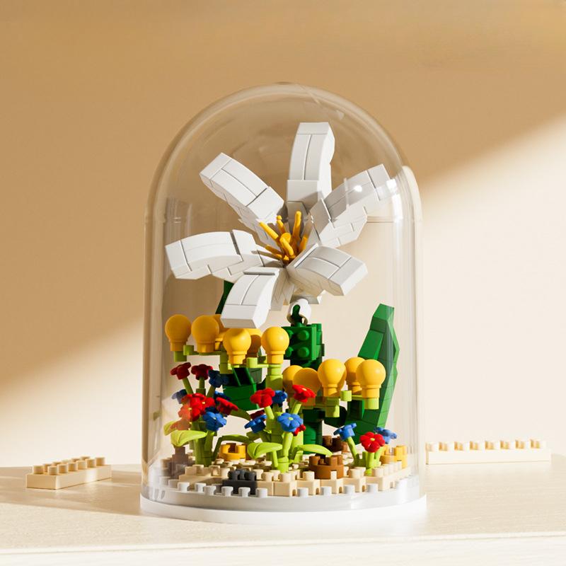 New Building Blocks Compatible with Mosaic Building Toys Puzzle Tabletop Decoration DIY Mosaic Building Blocks