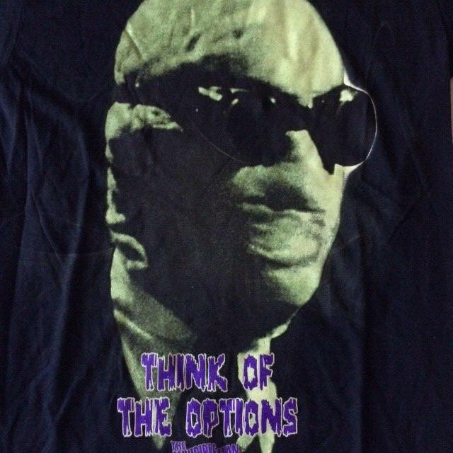 Универсальные Монстры Человек-невидимка Подумай об Вариантах Футболка Вне Печати Унисекс Футболка XL