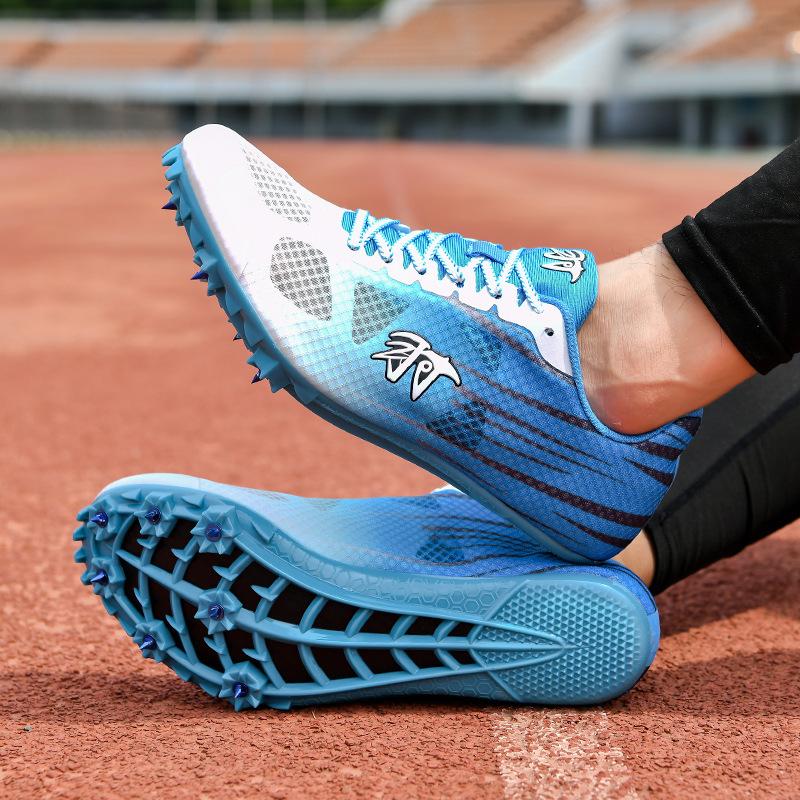 

New track and field spikes men s full palm carbon plate 7 nails student body test long jump medium and long distance running training running shoes wo 35