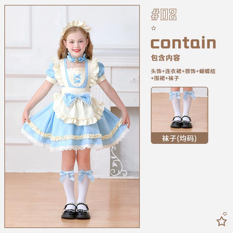 Alice Girls Maid Clothing Girls Pastoral Manor Lolita Dress Colonial Girls Lolita