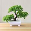 Artificial Plastic Plants Bonsai Small Tree Pot Fake Plant Potted Flower Home Room Table Decoration Garden Arrangement Ornaments