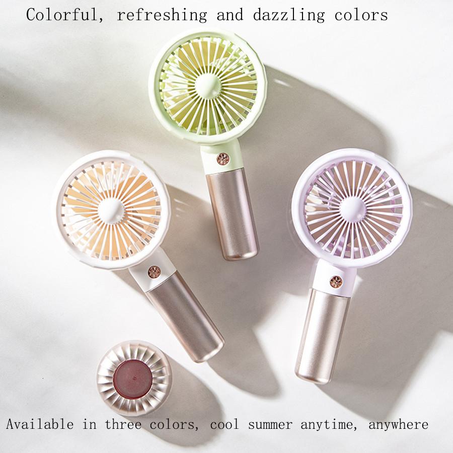 Xiaomi MEET SUN 3-speed Silent Small Handheld Portable Electric Fan Desktop USB Charging Sports Pocket Mini Fan