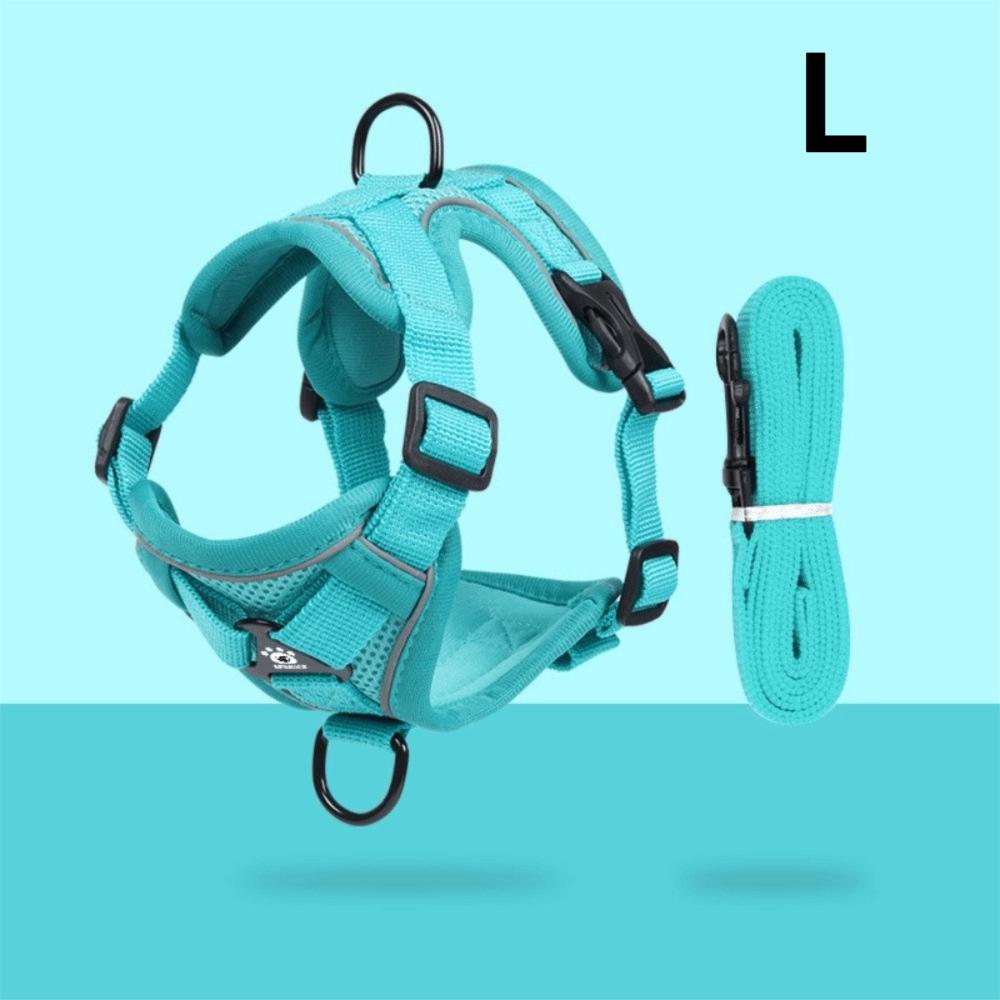 High Quality Reflective Cat Harness Leash Set Adjustable Breathable Mesh Dog Harness Pet Vest Harness Small Medium Dogs