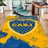 Football Club Emblem Office Rug Chair Mat, Game Carpet, Suitable for Front Door, Bedroom, Living Room, Desk, Holiday Gift