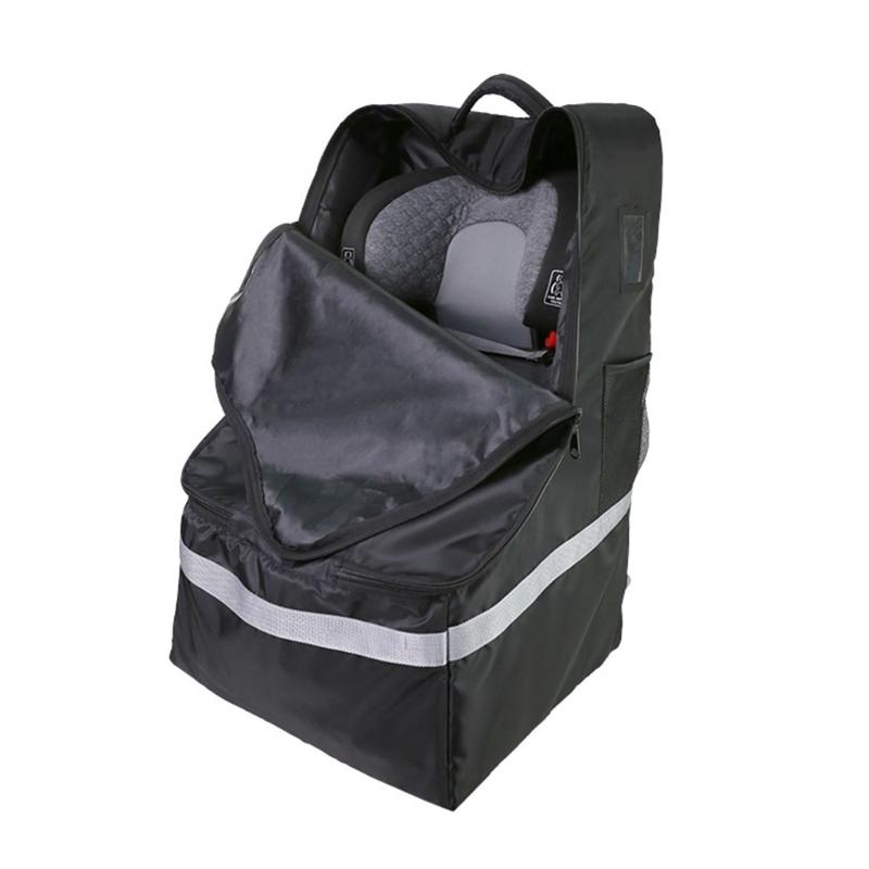 Durability Oxford Cloth Car Seat Storage Bag For Kids With Multiple Pockets For Travel Long Trip Easy Cleaning  Organizers 1