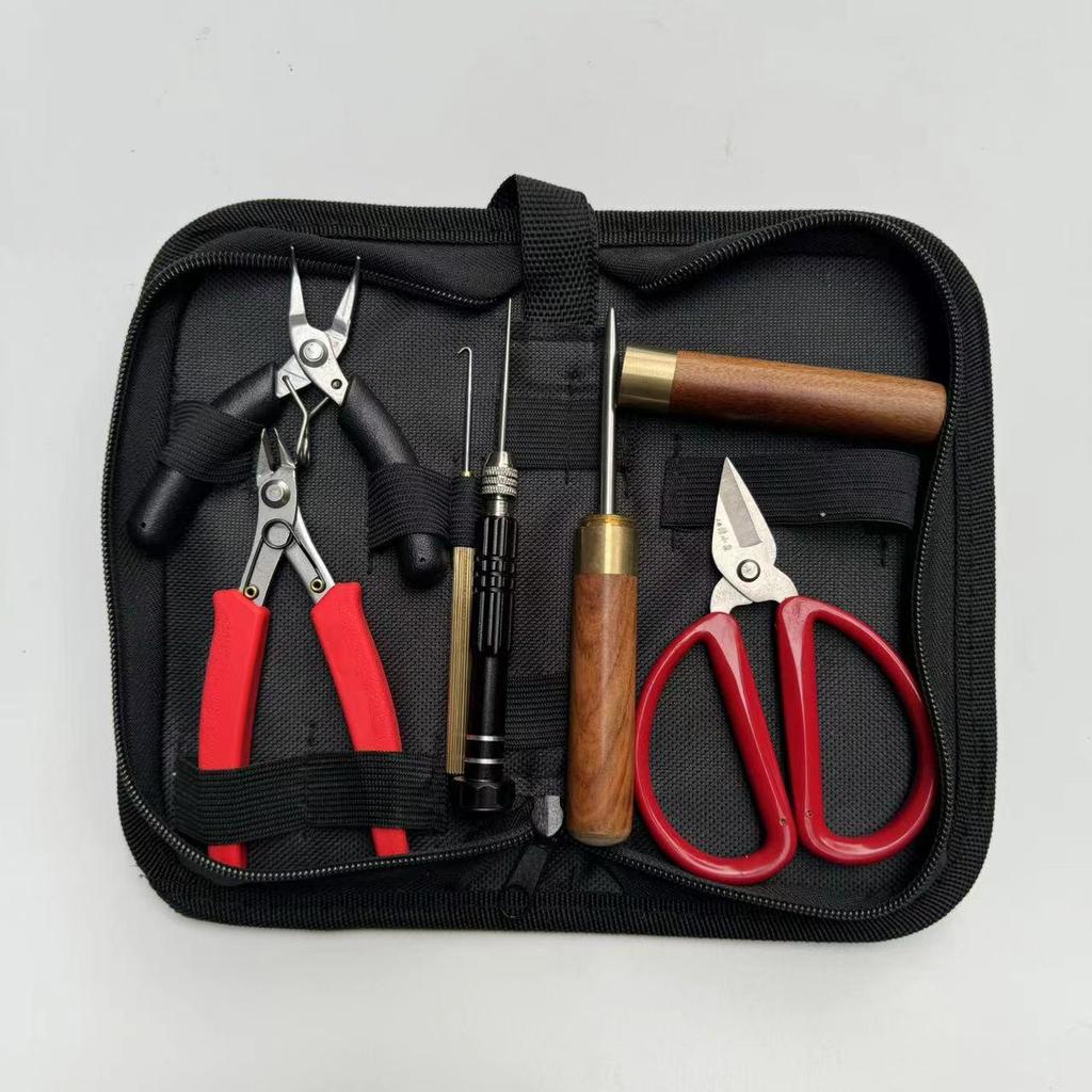 Praktická napínacia kliešte na bedmintonové rakety Master Tool Kit - Čierny kužeľový štart