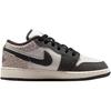 Air Jordan 1 Low SE GS Sail Deep Pewter Kids Sneakers Grey Gamma-Grey Game-Royal IU2269-100