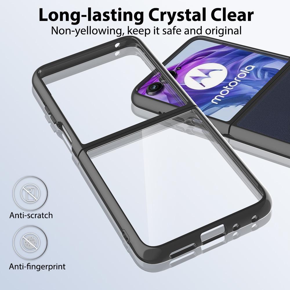 Clear Acrylic Case for Motorola Razr 60 Ultra, Razr 60, Razr 50
