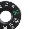 New Top Cover Button Mode Dial For 6D+3M Glue Camera Repair Parts Dial Turntable