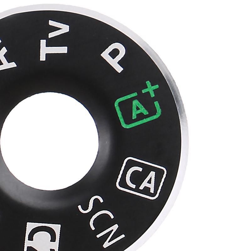 New Top Cover Button Mode Dial For 6D+3M Glue Camera Repair Parts Dial Turntable
