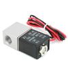 Quick Response Solenoid Valve Water   Oil 2-Position 2-Way Aluminum Alloy Body Valve  12V
