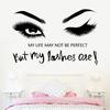 DIY Butterfly Wall Art Decals Waterproof Self-Adhesive PVC Stickers for Lash Beauty Salon Shop Wall Decor