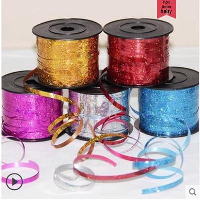 Laser Tinsel Ribbon & Balloon Garland for Parties