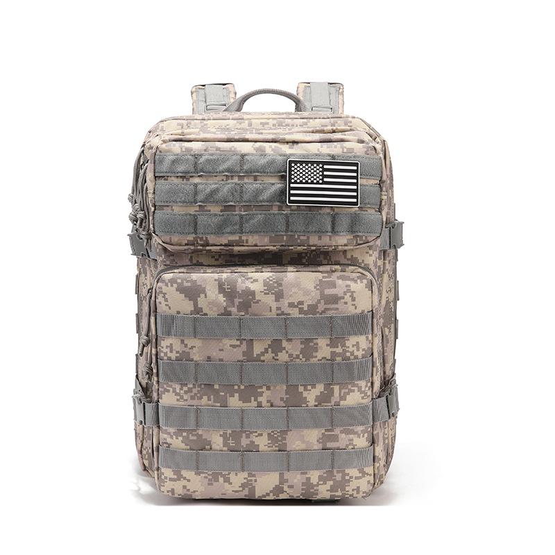 45L Multifunctional Outdoor Tactical Backpack for Cycling and Mountaineering
