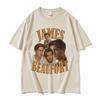 2026 Summer HipHop James Beaufort Print Cotton TShirt Casual Breathable Plus Size Tops for Adults  Kids Y2k