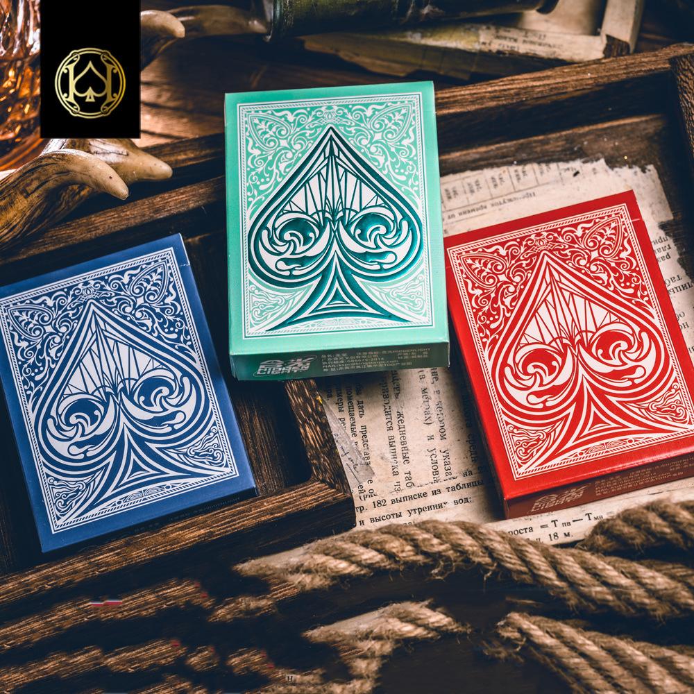 KingStar Spielkarten Poker Karten Set Kartenspiele für Familien-Spieleabend Party