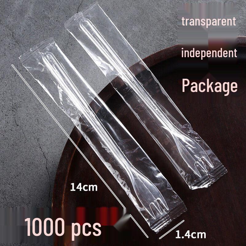 Thickened Disposable Fruit Forks