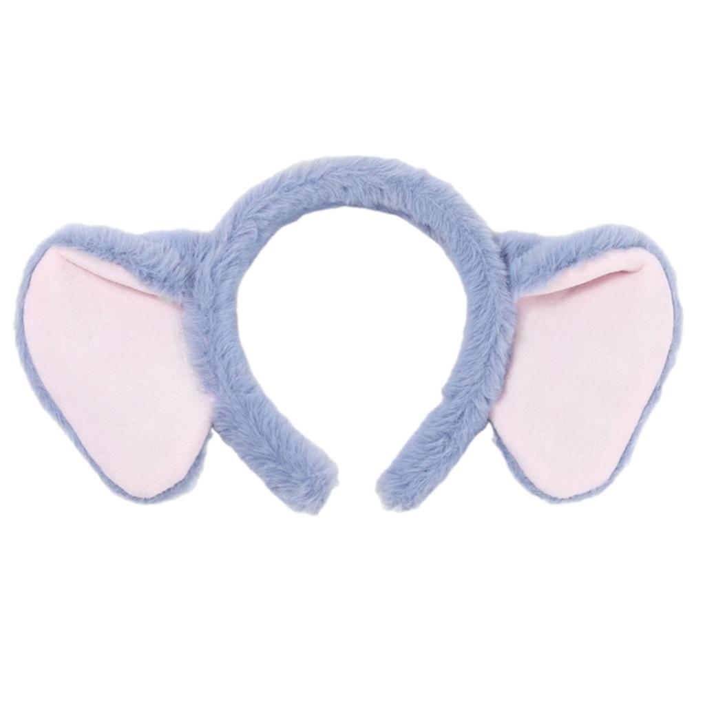 Eye Catching Elephant Cartoon Hairband Soft Plush Accessory Fashion Hairpieces Hair Ornament for Boys and Girls