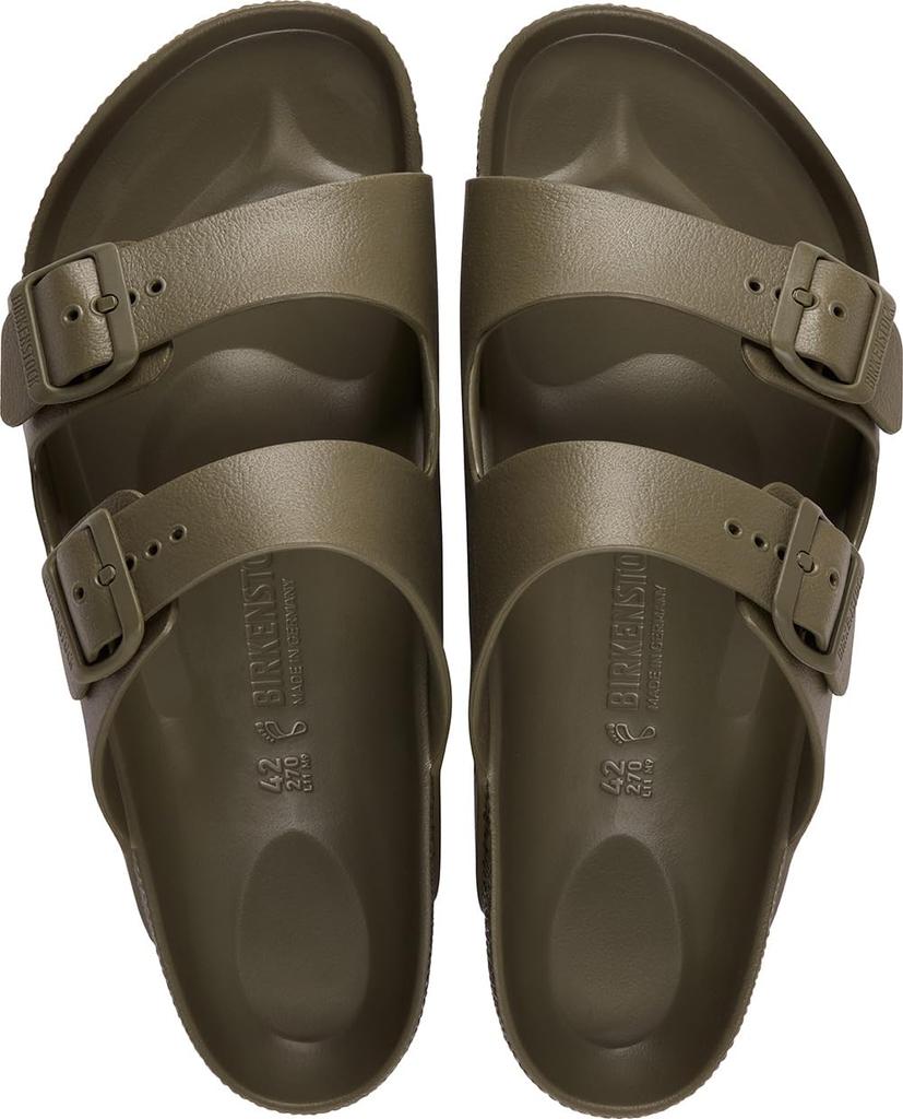 BIRKENSTOCK Arizona EVA Men's Sandals, Regular/Wide, Khaki, GE1019094, 403, 41/26.5cm