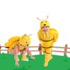 Buzz Into Halloween Fun With Our Bee/ladybug Costume For Kids