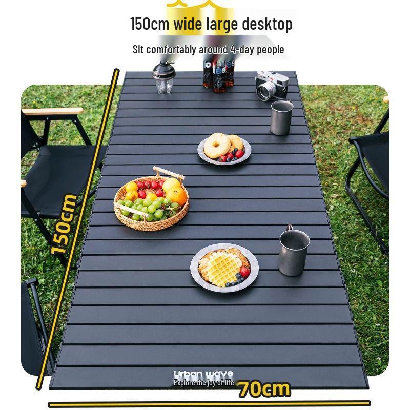 Portable Outdoor Folding Table and Chair Set for Camping and Picnic
