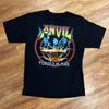T-shirt Coton Noir Anvil Band Forged in Fire Album S-5XL TR758