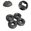 4 Pieces RC Crawler Tires Outer Diameter 11.6cm Lightweight DIY Accessories Wheel Rubber Tyre