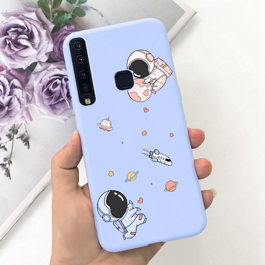 Hülle Für Samsung Galaxy A9 (2018) Niedliche Cartoon-Bonbonfarbene Weiche Silikon-Handyhüllen Für Samsung A9 2018 SM-A920F A9200 Bumper