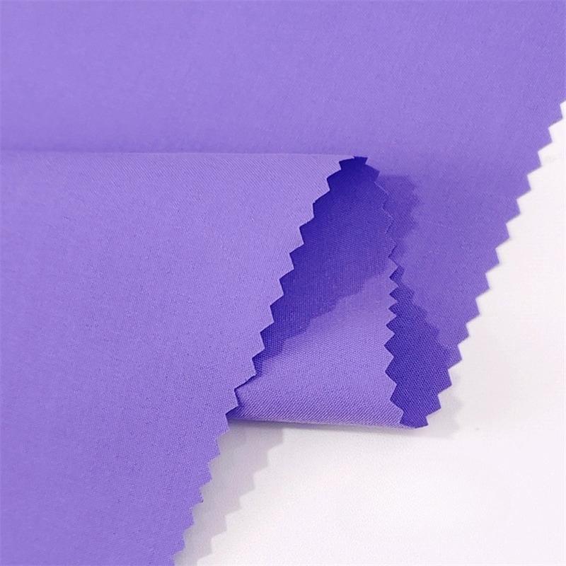 Solid-color Polyester Matte Plain Weave Fabric DIY Windbreaker Jacket Style Overcomes Cotton-padded Dress Shirt Jacket Fabric