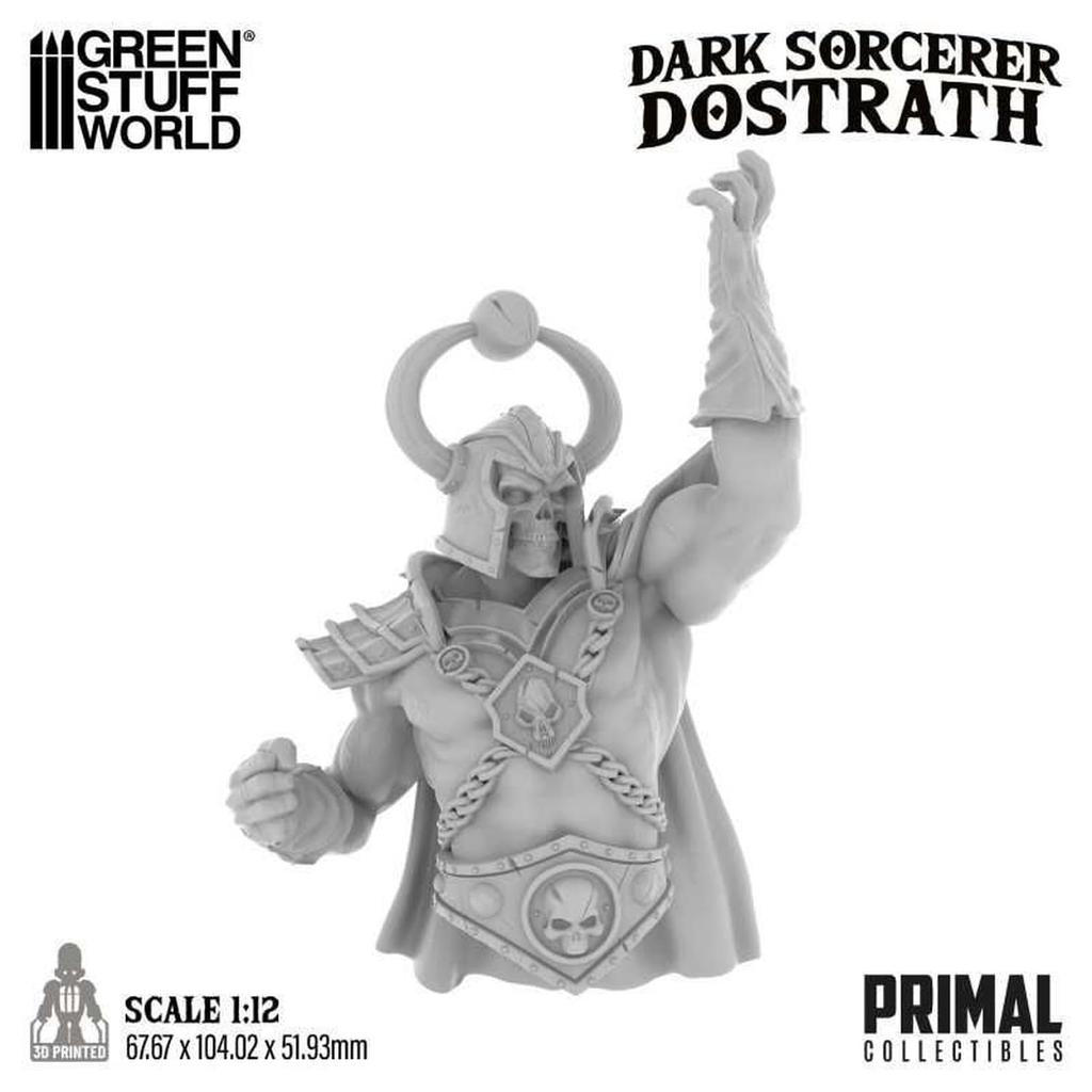 Green Stuff World Scale PRIMAL Collectibles Dark Magician Dostras 3D Printer Kit 1/12 GSWD-12673 (Person)
